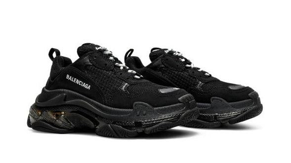 Balenciaga triple s 'Clear Sole Black'