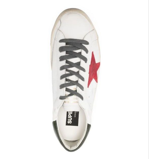 Golden Goose Superstar Low Top 'White Red'