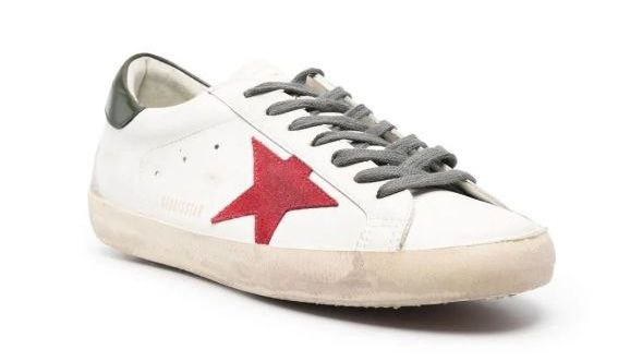 Golden Goose Superstar Low Top 'White Red'