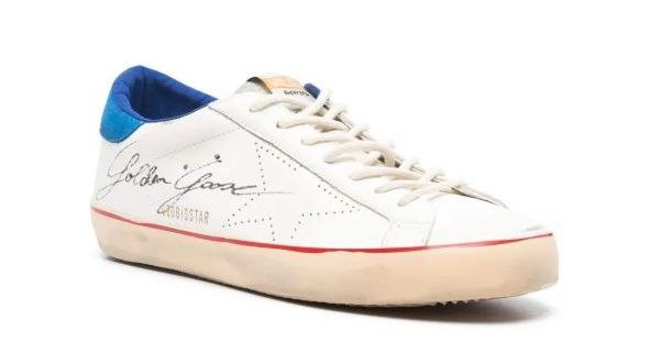 Golden Goose Superstar 'White/Blue'