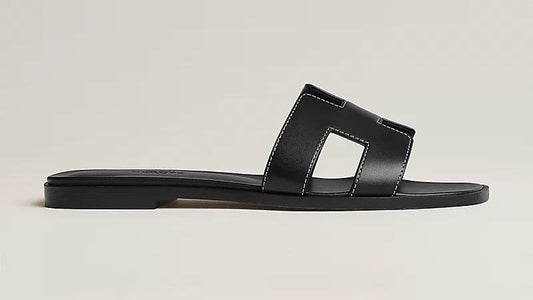 Hermès Oran sandal 'Noir'