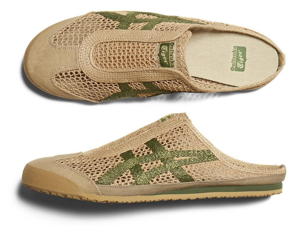 Onitsuka Tiger Mexico 66 SABOT 'BEIGE/GREEN'