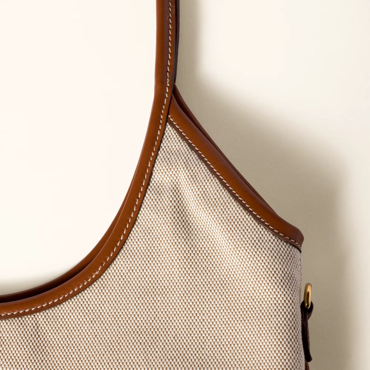 miu miu IVY canvas and leather bag