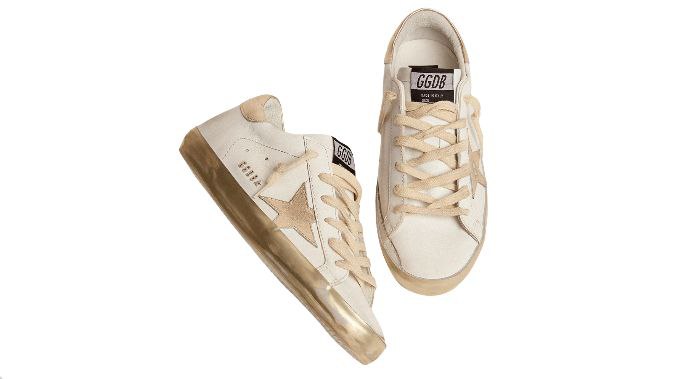 Golden Goose Super-Star White Gold foxing