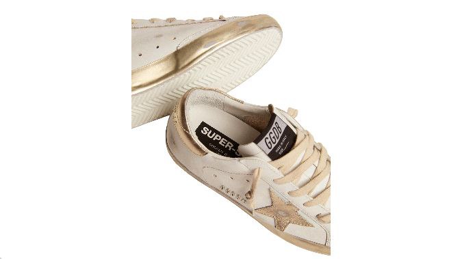 Golden Goose Super-Star White Gold foxing