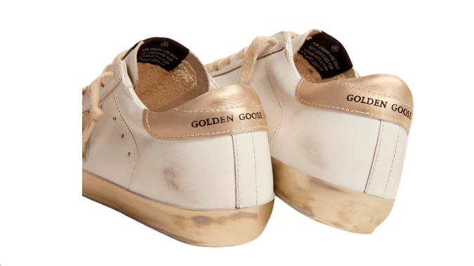 Golden Goose Super-Star White Gold foxing