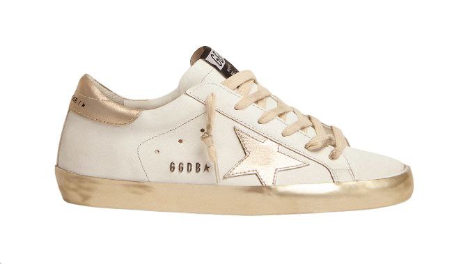 Golden Goose Super-Star White Gold foxing