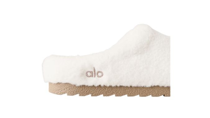Alo Recovery Slipper 'White'