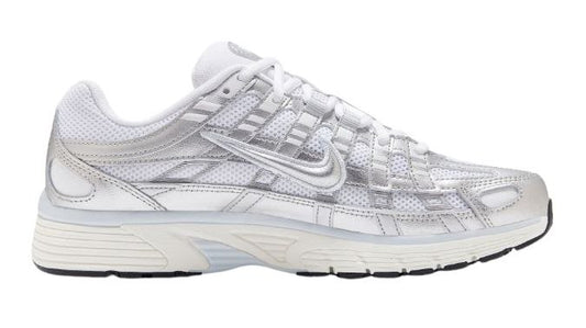 Nike p-6000 'White Blue Tint Sail Metallic Silver'