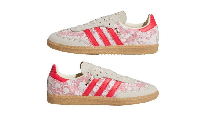 Adidas Samba OG 'Cream Better Scarlet'