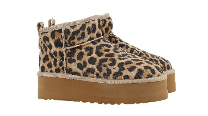 UGG Platform Leopard