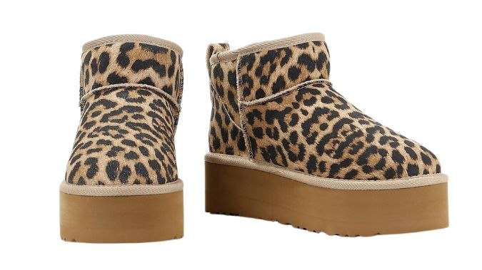 UGG Platform Leopard