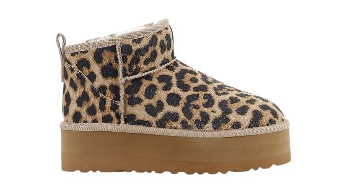 UGG Platform Leopard