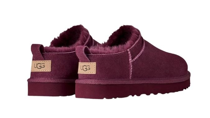 UGG Classic Micro Slipper 'Burnt Magenta'