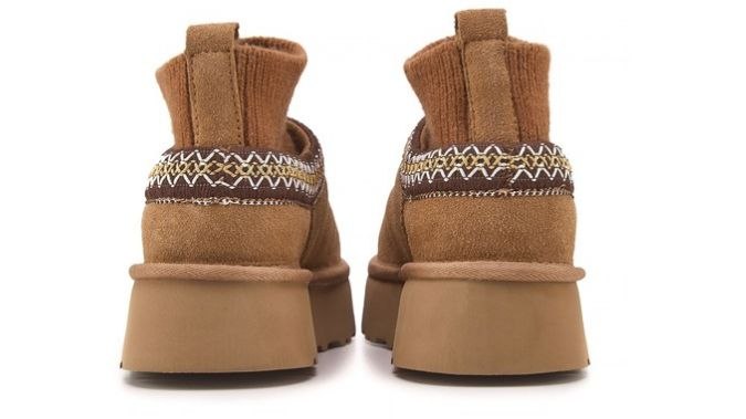 UGG Tazz Knit Slipper 'Chestnut'