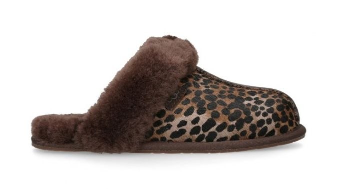 UGG Scuffette Slippers 'Leopard Brown'