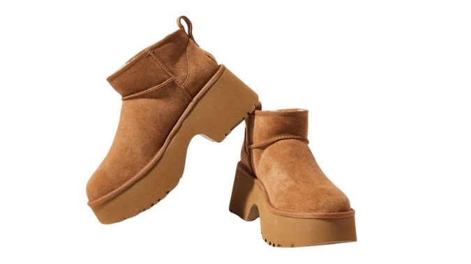 UGG Classic Ultra Mini Heights Boot 'Chestnut'