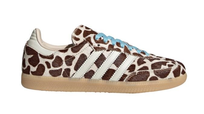 Adidas Samba OG 'Giraffe Print Crystal Linen'